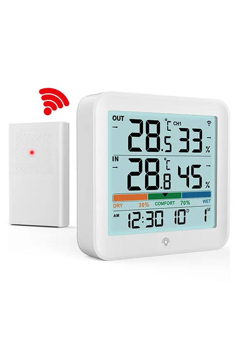NOKLEAD Digital Thermo-Hygrometer portable thermometer hygrometer inside with high accuracy temperature and air moisturizer for indoor climate control. - thermometer innen