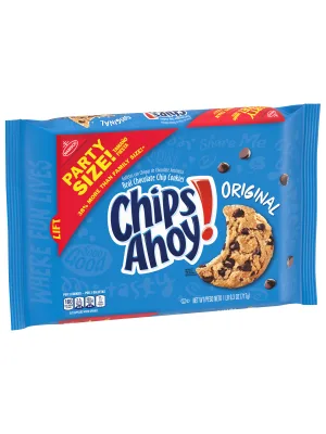 CHIPS AHOY! Original Chocolate Chip Cookies Party Size 25.3 oz - image