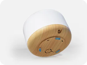 Asakuki 500ml aroma diffuser ultrasound aromatherapy diffuser for essential oils humidifier with timer automatic shutdown when waterless condition and 7 types LED light colors A-yellow - diffuser