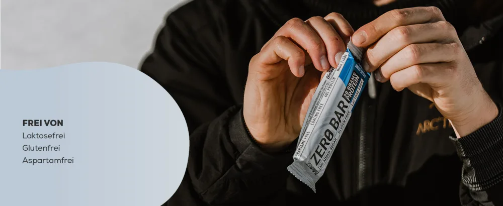 Biotechusa zero bar protein snack - sugar arm & lactose -free |Crispy texture |Delicious flavors |Ideal for diets & workouts 20 * 50 g double chocolate - Zero Bar