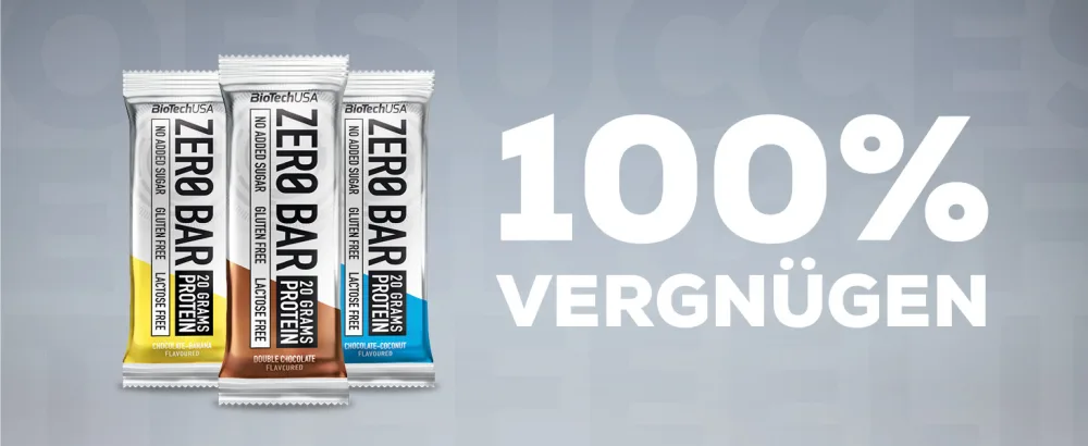 Biotechusa zero bar protein snack - sugar arm & lactose -free |Crispy texture |Delicious flavors |Ideal for diets & workouts 20 * 50 g cappuccino - Zero Bar