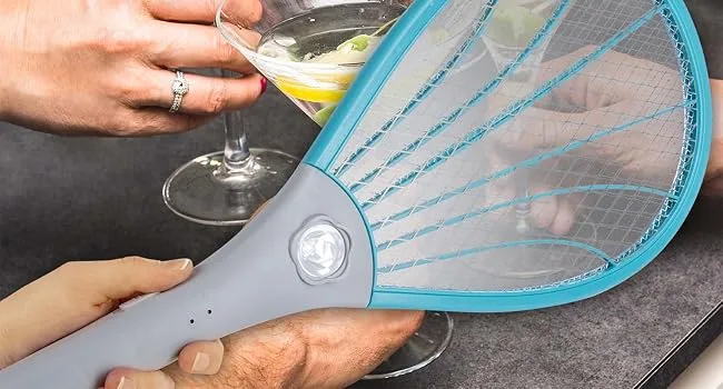 Electrical flying gossip Electric Flyer Insect Drivor Mosquito Clap - test winner Customer satisfaction (individually: 1 piece) - Fliegenklatsche