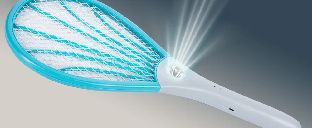 Electrical flying gossip Electric Flyer Insect Drivor Mosquito Clap - test winner Customer satisfaction (individually: 1 piece) - fliegenklatsche