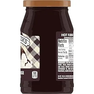 Smucker's Hot Fudge Topping 11.75 Ounces - product information 4