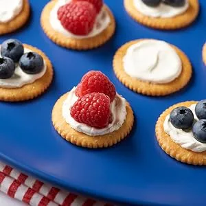 Ritz Original Party Size Crackers 1 package (11.4oz) - Ritz, Recipes, Crackers, Snack, Appetizer, Berries, Dessert