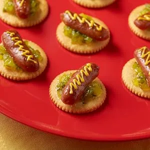 Ritz Original Party Size Crackers 1 package (11.4oz) - Ritz, Recipes, Snack, Appetizer, Crackers, Hot Dog