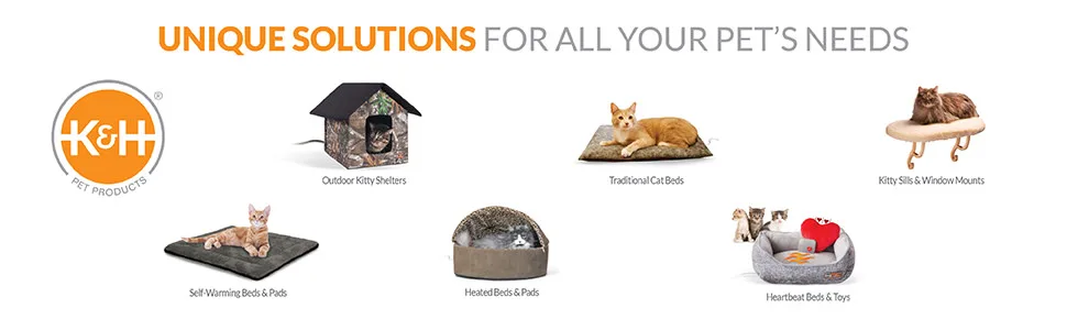 K&H PET PRODUCTS Electric Small Animal Heated Pad Tan 9 X 12 Inches - unspecified