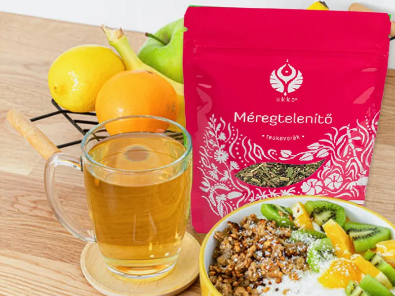 Ukko Detox Tea Program for Deep Body Cleaning Detox Tea Blend with the detoxification also contains vitamins 140 g made in EU detox tea - UKKO Detox Tea