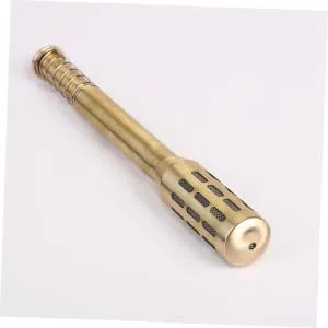 PartyKindom Moxibustion Massage Burner Moxibustion Massage Moxa Roller Moxa Stick Body Large Gold Medium Golden - product information 2
