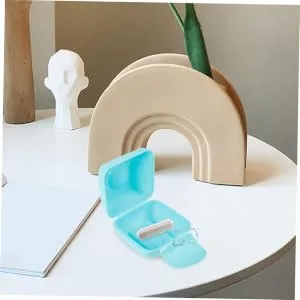 Partykindom 2st storage SBOX for menstruation cups cup holder from the time Storage box for menstrual cups container for menstrual cups Storage organizer care - product information 3