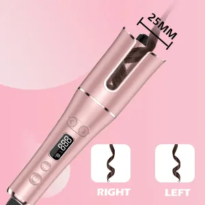 Bizcasa automatic curling bars curly curls automatically rotating curlers automatic curler with 4 adjustable temperature levels fast -heating curly winder - product information 15