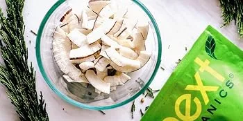 Next Organics Dried Crystallized Ginger 6 oz (Pack of 1) - dried organic coconut snack