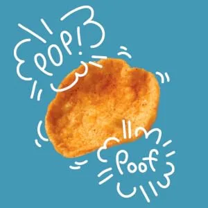 Popchips Potato Chips Barbeque BBQ Gluten Free Single Serve 0.8 oz Bags  (Pack of 12) - Popchips baked potato chips, healthy low calorie, low fat snack, gluten free and kosher.