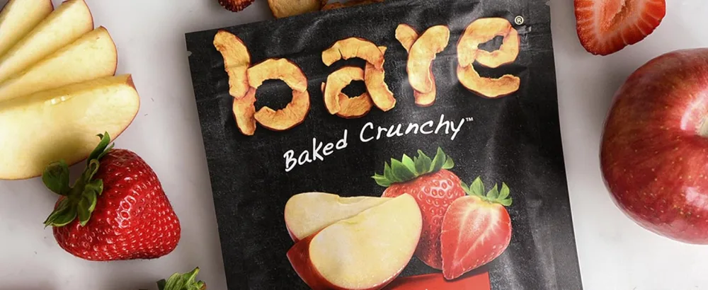 Bare Baked Crunchy Medleys Pineapple Coconut 0.53oz Snack Bags Pack of 12 - bare medley