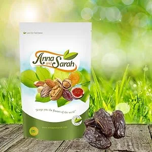 Anna and Sarah Fancy Medjool Dates (1 Lb) - anna sarah dried fruit nut no sugar added organic dates healthy snack