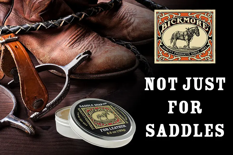 Bickmore Saddle Soap Plus - 6.5oz - Leather Cleaner & Conditioner with Lanolin - Restorer Moisturizer and Protector - product information 1