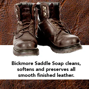 Bickmore Saddle Soap Plus - 6.5oz - Leather Cleaner & Conditioner with Lanolin - Restorer Moisturizer and Protector - product information 5