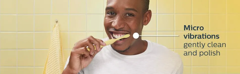 Philips One by Sonicare 2 Brush Heads Mango BH1022/02 - Philips One by Sonicare, micro vibrations, upgrade from manual