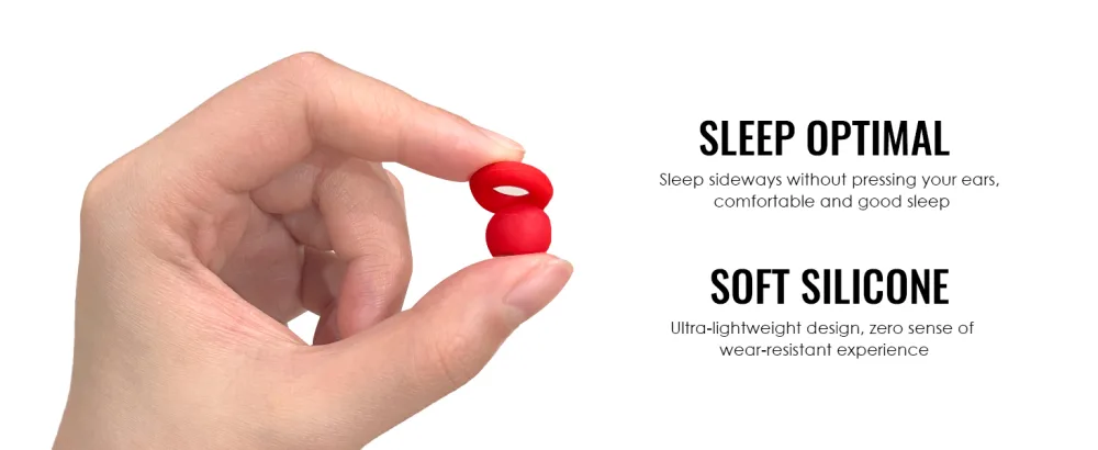 Waymaytecy Reusable earplugs for noise reduction soft earplugs for sleeping silicone hearing protection suitable for travel work sleep train aircraft office (white) - product information 10