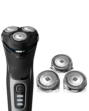 Replacement heads SH30/50 compatible with Philips Series 1000 Series 3000 Star Wars Aquatouch (3 pieces) - B0CQPDXFWY