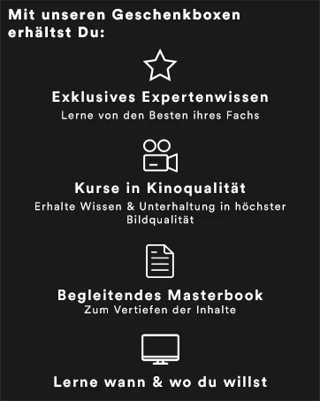 MyM Meet Your Master Online Course on Creativity - Jean -Remy by Matt & D rte Spengler -Drien I Course Voucher & Masterbook - Developing ADDENES - GIFT BOX - USPs