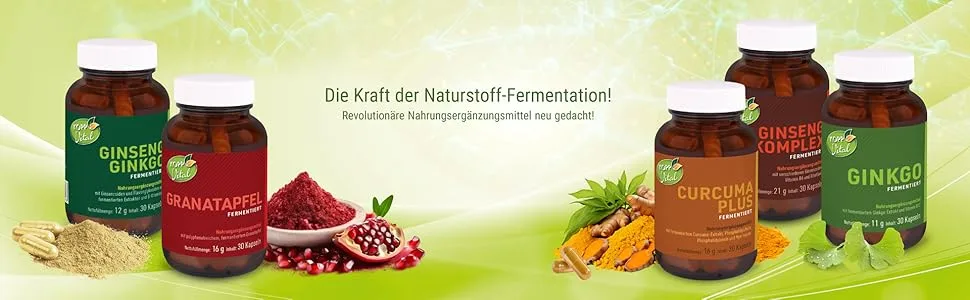 Kopp Vital pomegranate fermented with polyphenoline -rich fermented pomegranate |16 g |30 capsules |Dietary supplement |Fermented natural material fermentation process - Fermentiert