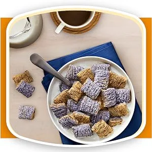 Kellogg's Frosted Mini-Wheats Breakfast Cereal Cups High Fiber Cereal Kids Snacks Original 30oz Case (12 Cups) - Mini Biscuit, Big Crunch