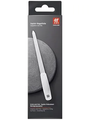 ZWILLING Sapphire nail file professional file blade with high-quality coating polished and double-sided 180mm 180 mm Soft - image