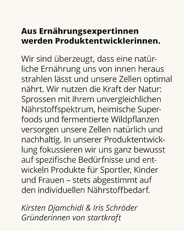 Starting force Beauty PUR 50ML Bitter drops without alcohol - 24 fermented microorganisms tribes - vegan bitter substances drop - without artificial additives gluten -free & lactose -free - ernährungexpertinnen