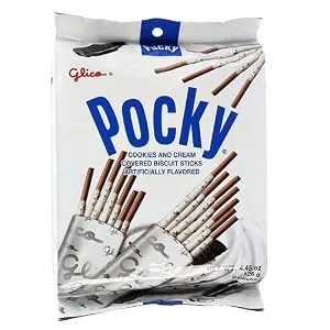 Glico Cookie And Cream Covered Biscuit Sticks 4.57 Ounce - product information 1