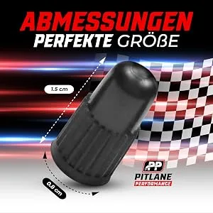 Pitlane Performance valve caps 10 pieces valve cover bicycle tire Dunlop Presta valve cover tire valve caps - Pitlane Performance Presta Ventilkappe Deckel Dunlop