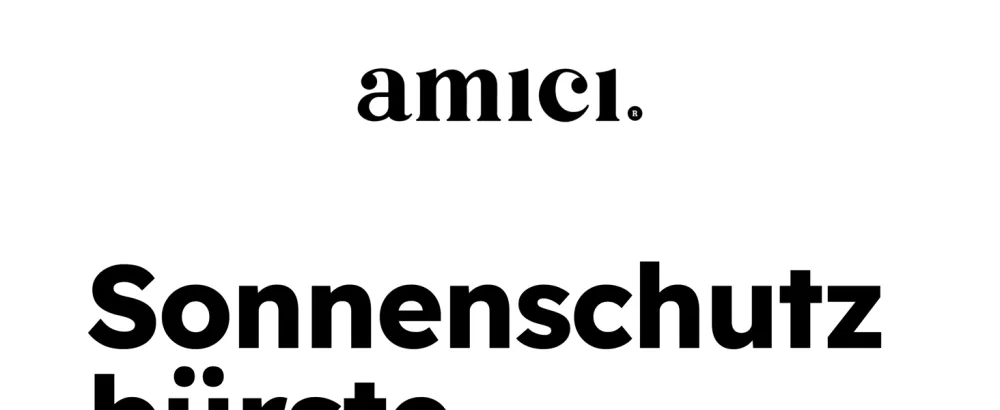 Amici sun protection brush - super stick - complete sun protection brush for babies children and adults - brush & make -up applicator in one - Sonnenschutzbürste