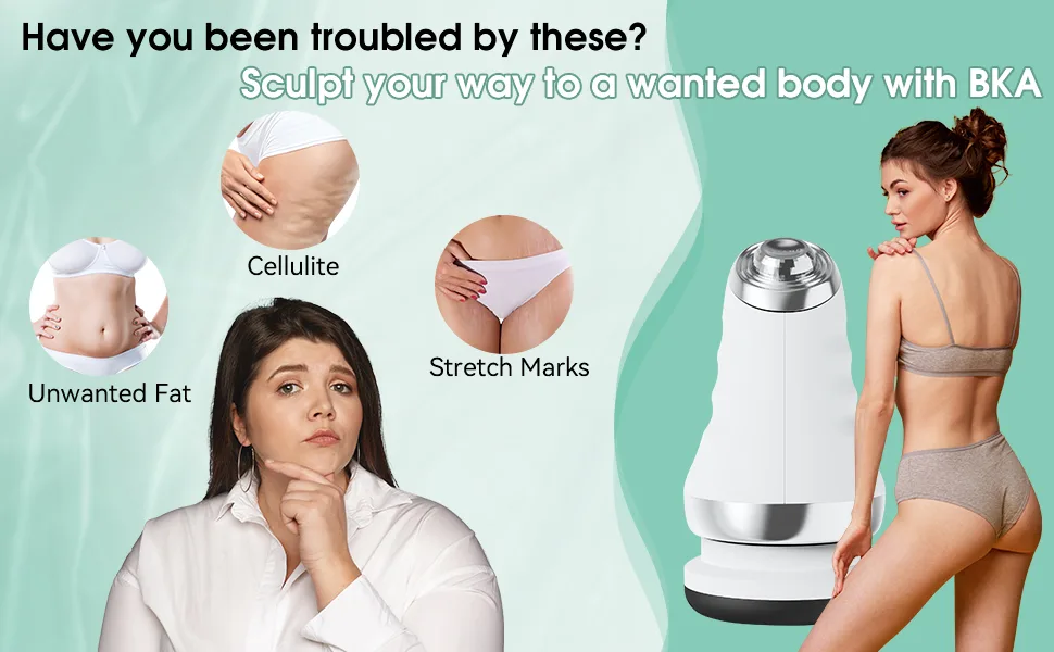 Cellulite massage device anti-cellulite hand massage lymph drainage device with 3 washable pads cellulite massage device electrical for belly/leg/arms - product information 9