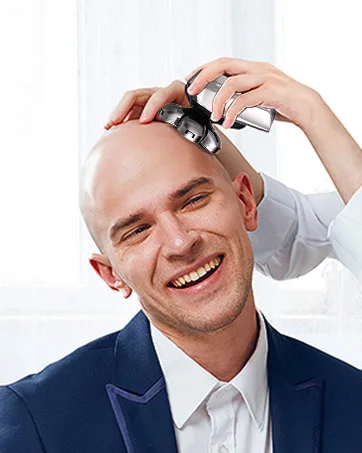 Glatens shaver men electrical IPX7 waterproof head razor for men with bald head wet and dry head razor bald - brand 3