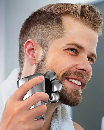 Glatens shaver men electrical IPX7 waterproof head razor for men with bald head wet and dry head razor bald - Brand 4