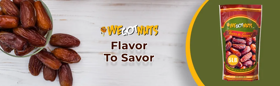 Two Pounds Of Dates Pitted We Got Nuts - Flavor To Savor