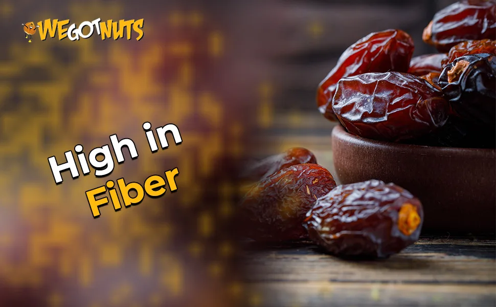Two Pounds Of Dates Pitted We Got Nuts - high in fiber