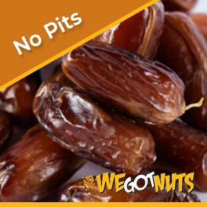 Two Pounds Of Dates Pitted We Got Nuts - No pits