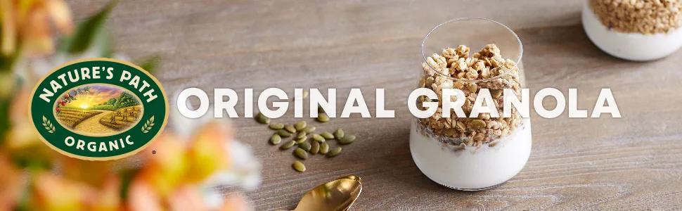 Nature's Path Organic Hemp Hearts Granola 1.65 Lbs. Earth Friendly Package (Pack of 6) Non-GMO 30g Whole Grains Heart Healthy 10g Plant Based Protein with Omega-3 Rich Flax Seeds - product information 1