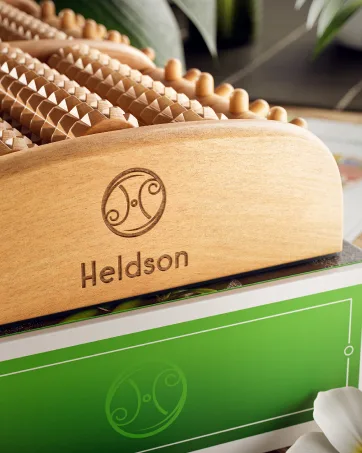 Heldson back scratch wood extra stable 6 scratch variants - scratch -hand back scratch telescopic - back scratcher - back massage scratches - gift for seniors women & men - product information 4