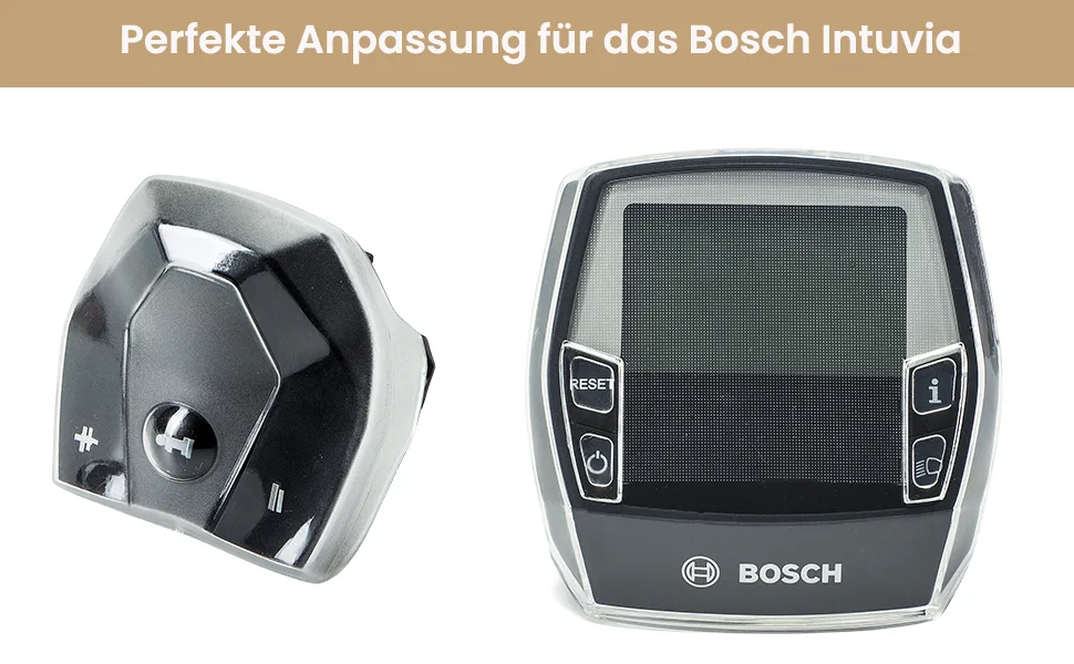 Petello protective cover set Suitable for Bosch Intuvia Display and Control unit-Display protection Control Unit Cover from scratches bumps-Protection cover-PT017 set - Bosch Intuvia Displayschutz