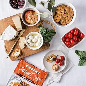 Snack Factory Pretzel Crisps Everything 7.2 Oz Bag - pretzel crisps