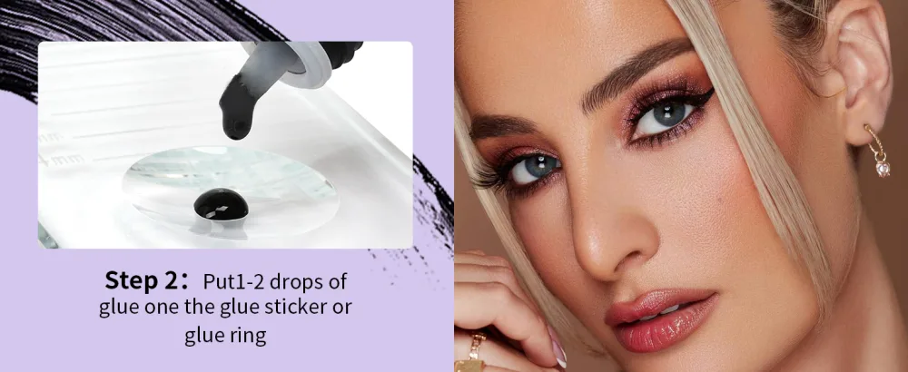 Wendy lashes eyelash glue black lash glue eyelash extensions glue cluster lash glue cluster eyelash glue black eyelash adhesive (black-5ml) - product information 22