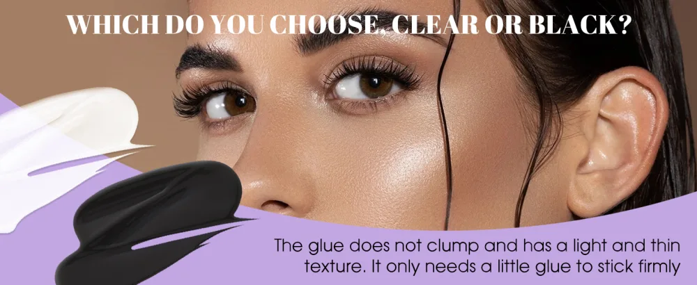 Wendy lashes eyelash glue black lash glue eyelash extensions glue cluster lash glue cluster eyelash glue black eyelash adhesive (black-5ml) - product information 26