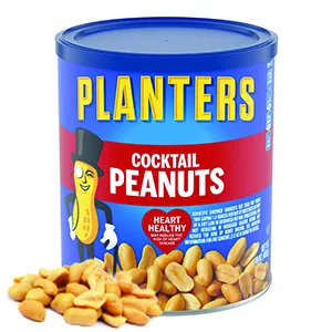 Planters Lightly Salted Dry Roasted Peanuts 16.0 oz Jar (Pack of 6) - To come