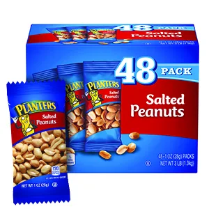 Planters Lightly Salted Dry Roasted Peanuts 16.0 oz Jar (Pack of 6) - To come