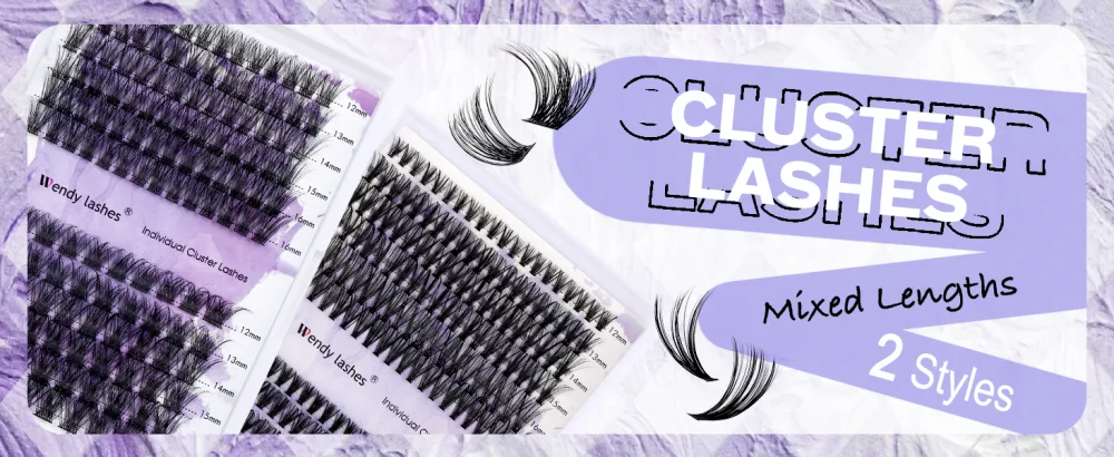 DIY eyelash extensions set cluster eyelashes DIY eyelash cluster set DIY lashes diy eyelash extensions lash bond and Seal kit- (12-16) mm kit-c3+c9-d curl - product information 23