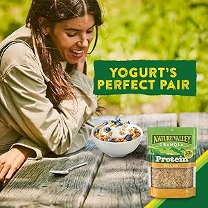 Nature Valley Biscuits With Peanut Butter 13.5 oz 10 ct - Try topping Nature Valley Protein Granola with yogurt as a quick and easy camping or picnic food