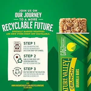 Nature Valley Biscuits With Peanut Butter 13.5 oz 10 ct - Visit naturevalley.com to learn about our store drop-off recyclable wrappers