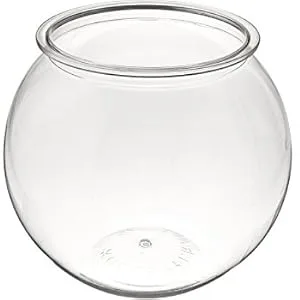 Koller Products Panaview 1-Gallon Globe Fish Bowl (BL10RFFP) - fish bowl